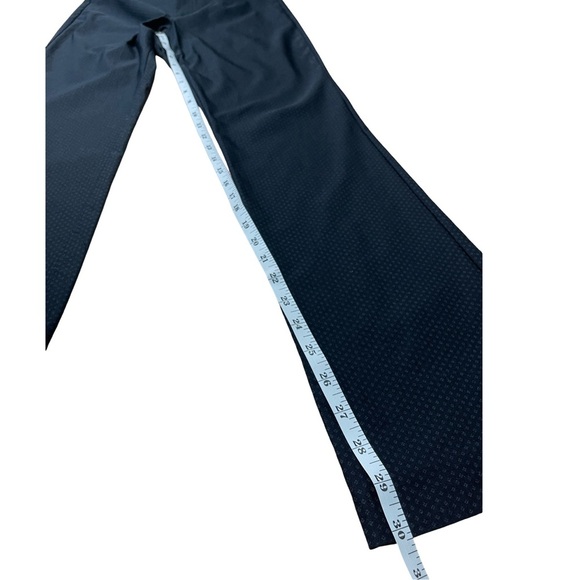 Crosby Navy Stretch Pants Geometric Dot Pattern Workwear Chic Smart Casual - 6 - Picture 7 of 11